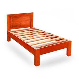 Cama 1.5 Plaza Madera Tornillo Desarmable Dormitorio
