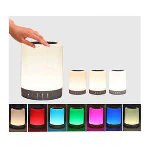 Parlante Lampara Led Bluetooth Colores Touch