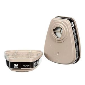 Cartucho 3M Para Vapores s 6001 Niosh (1 Par)