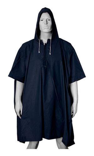 Poncho Pvc Liviano 1.25M X 1.00M Alaska Azul Pack x 6