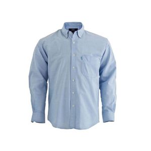 Camisa Para Hombre Oxford de Creditex Savi Safety Talla XL / Color Celeste