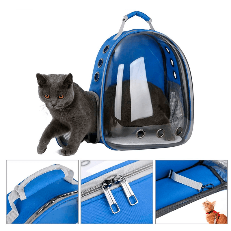 Mochila transportador de online gatos