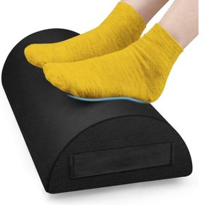 Almohada Tubular Reposa pies Espalda Piernas Negro