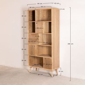 Estante Amplio Ushio Duna R&R MUEBLES