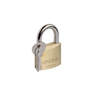 Candado Cisa Arco Latón de 40 mm