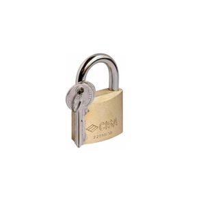 Candado Cisa Arco Latón de 30 mm