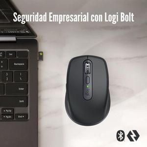 Mouse Logitech Anywhere 3S Bluetooth Wireless Negro