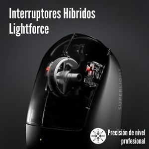 Mouse Logitech G Pro X Superlight 2 Wireless Negro