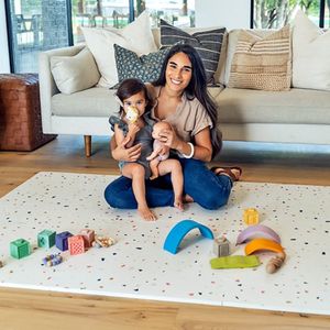 Piso Alfombra Eva Infantil La Sonaja Baby Terrazo Antigolpes