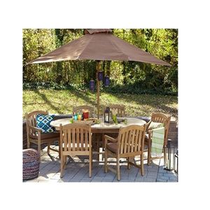 Comedor Dmuebles Mesan 6 Sillas + Sombrilla
