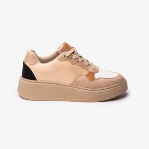 Zapatilla Nébula Cancun Beige Blanco