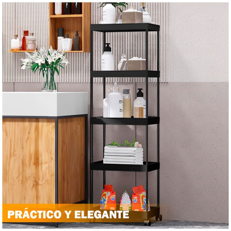 Carrito Organizador Cocina Alacena Verdura Fruta Con Ruedas