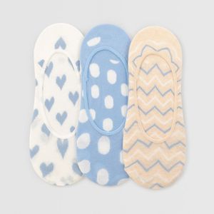 Medias Hypnotic Pack X 3 Invisible Print