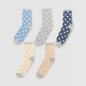 Medias Hypnotic Pack X 5 Alta Print 1