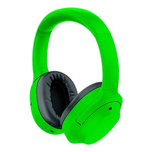 Audífonos gamer Razer Opus X con micrófono, inálambricos, cancelación de ruido, verde