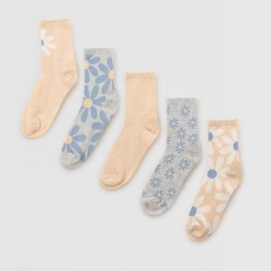Medias Hypnotic Pack X 5 Alta Print 1