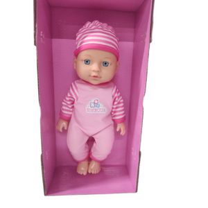 Muñeca Bostecitos Con Accesorios Y Cuna Rosado