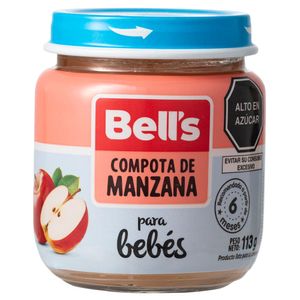 Compota de Fruta BELL'S Manzana Frasco 113g