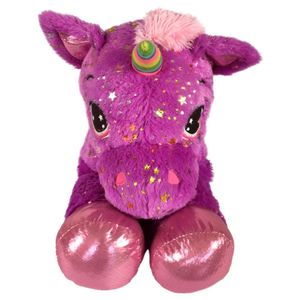Peluche Kisses Unicornio 60Cm Morado