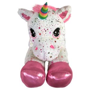 Peluche Kisses Unicornio 60Cm Blanco