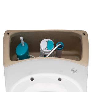 COMBO de Baño Orange Ártico Blanco: Inodoro One Piece + Lavatorio