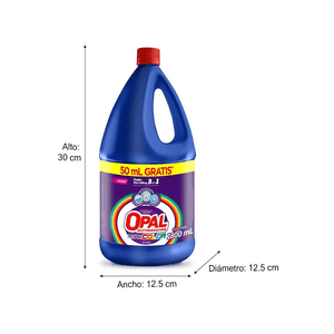 Quitamanchas Liquido Opal Ropa Color 1800ml