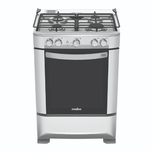 Cocina Mabe CMP6015SG0 De Pie a Gas 4 Quemadores Grafito