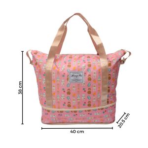 Pañalera para Bebé Bolso Cartera Impermeable RS Conejitos y Ositos 30B