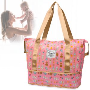 Pañalera para Bebé Bolso Cartera Impermeable RS Conejitos y Ositos 30B