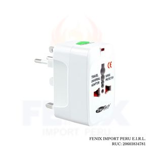 Adaptador Internacional Enchufe Viajero 110 - 240 V TRAUTECH