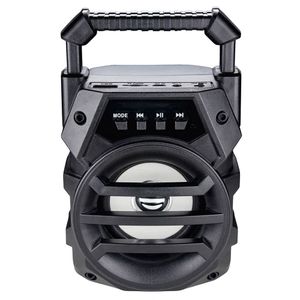 Parlante bluetooth Izuum Portátil 3W, radio FM integrada, conexión usb y luces