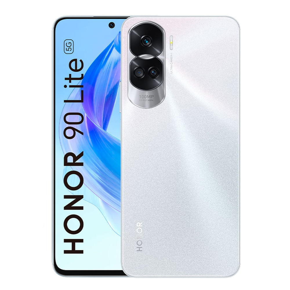 Celular Honor 90 Lite 256GB, 8GB ram, cámara principal 100MP + 5MP