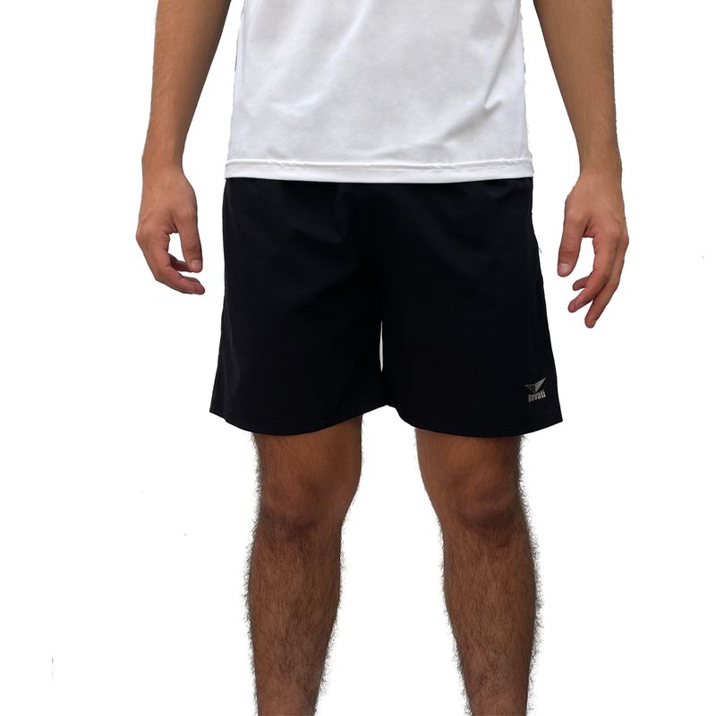 Short deportivo largo hombre Revati FT11 SH M8 Negro S Real Plaza
