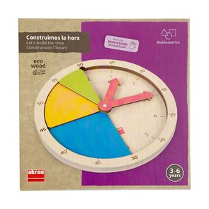 Juguete Educativo Construimos La Hora Akros