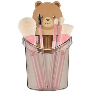 Organizador Porta Brochas de Maquillaje Osito
