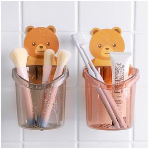 Organizador Porta Brochas de Maquillaje Osito
