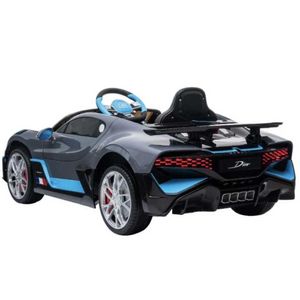 Carro a Bateria para Niños Bugatti Divo Gris