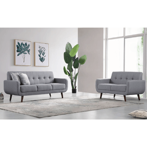 Juego de Sala Alto Hogar Sunshine 3 2 Gris