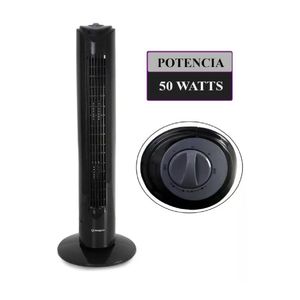 Ventilador De Torre De 3 Velocidades Imaco 50 W - Bajo Ruido