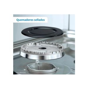 Cocina Coldex CX611 a Gas de Pie 4 Quemadores Inox