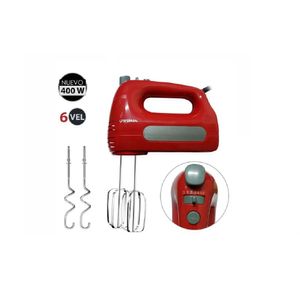 Batidora Prima HM9105EGSR de Mano 400 Watts Rojo