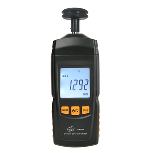Tacómetro Digital De Contacto Medidor de RPM BENETECH GM8906