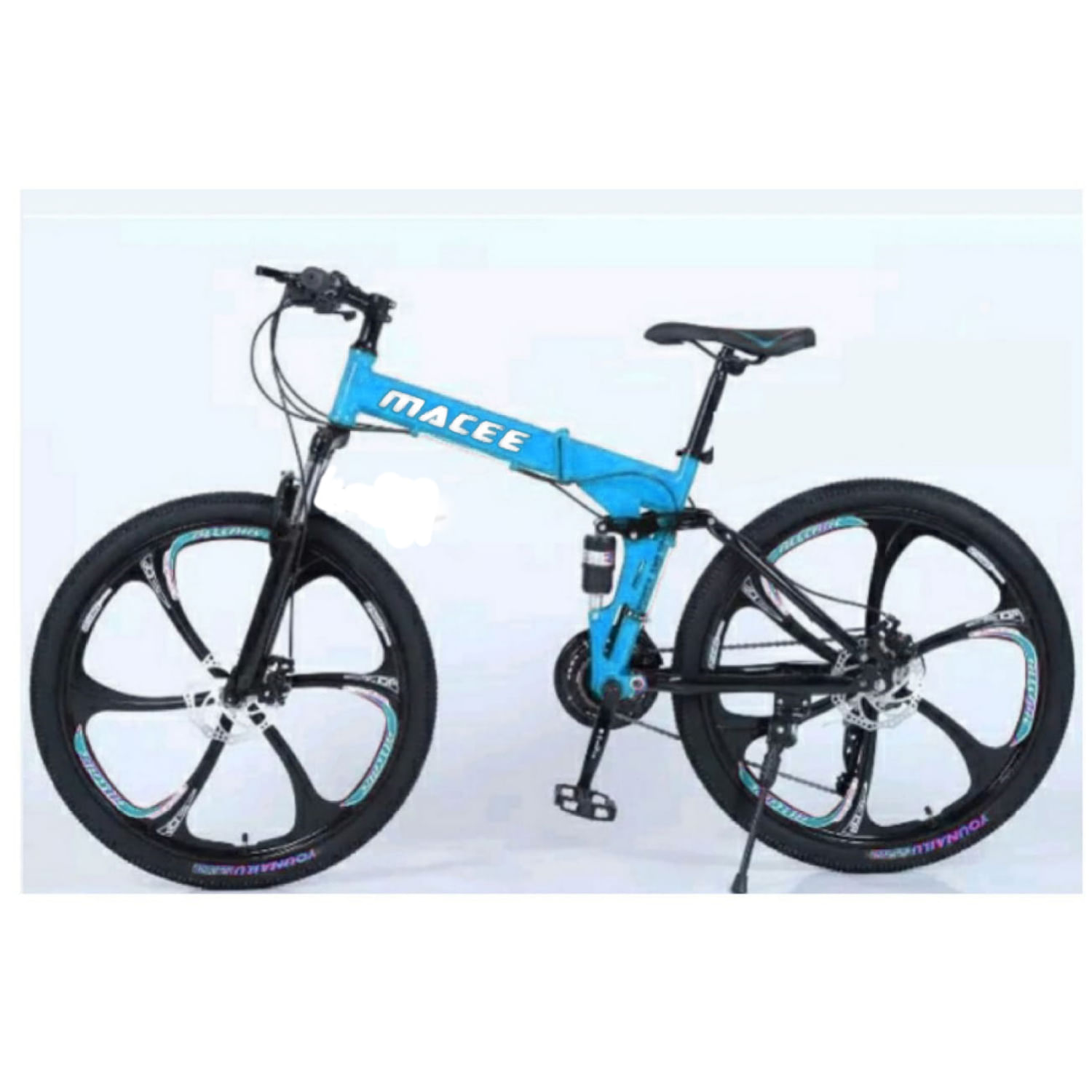 Bicicleta best sale montañera plegable