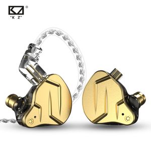 Audifonos Internos Con Cable Kz Zsn Pro X Hifi Dj Monitor Dorado