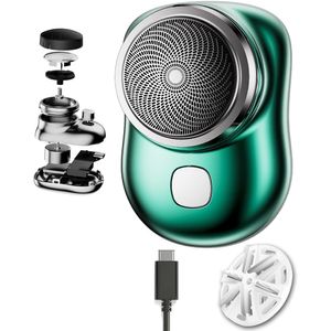 MINI Rasurador Electrónico Color Verde