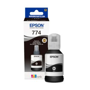 Botella de Tinta Epson 774 Negro T774120 140ml