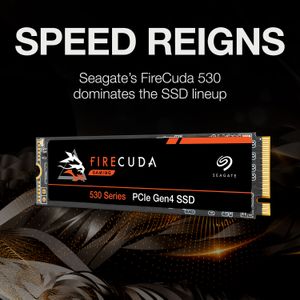 Ssd Seagate Firecuda 530 M.2 de 500Gb sin Disipador de Calor