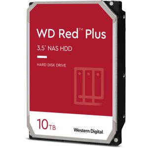 Disco Duro Interno Wd 10Tb Wd101Efbx Red Plus Sata Iii 3.5 para Nas Cmr Retail