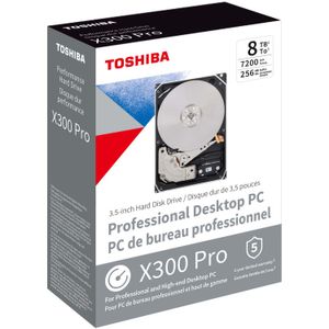Disco Duro Interno Toshiba X300 Pro Performance 3.5 Cmr de 8Tb