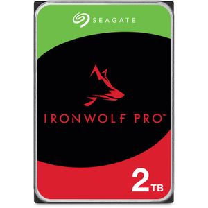 Disco Duro Interno Nas Seagate Ironwolf Pro 2Tb 7200 Rpm Sata Iii 3.5 Cmr